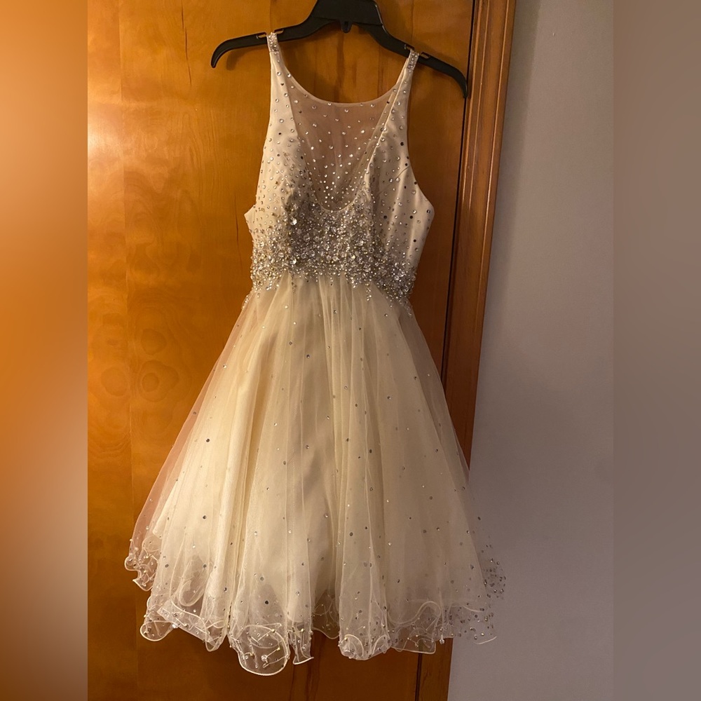 Nude Terani Couture Size 0